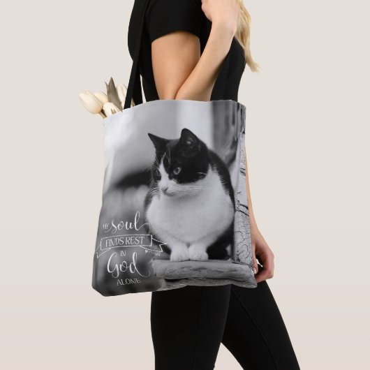 Mijn soep vindt rust - PS 62:1 Tote Bag (Dichtbij)