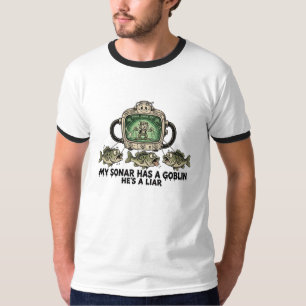 Mijn Sonar Heeft Een Kobold Grappige Viszoeker Vis T-shirt