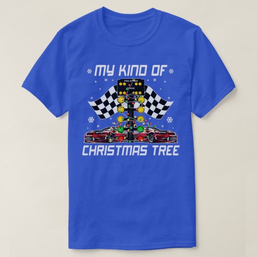 Mijn soort kerstboom sleept racistische indicatiel t-shirt (Design voorkant)