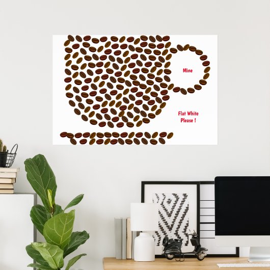 Mijn soort koffie-Poster Poster (Thuiskantoor)