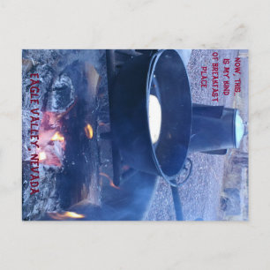 Mijn soort ontbijt - Eagle Valley Briefkaart