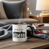 Mijn soort stad Chicago City Skyline, gepersonalis Mok