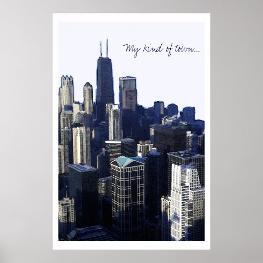 Mijn soort stad poster (Voorkant)