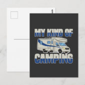 Mijn soort van campagne tegen grappige RV Motorhom Briefkaart (Voorkant / Achterkant)
