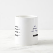 Mijn soort vis koffiemok (Center)