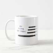 Mijn soort vis koffiemok (Links)