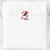 Mijn soort zonnetje ronde sticker (Tas)