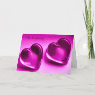 Mijn Soulmate Poetry Afbeelding Card Bedankkaart