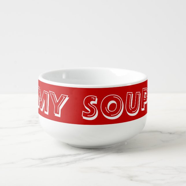 Mijn Soup Soup Mug Soepkom (Voorkant)