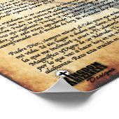 Mijn Spaans Collectie voor dagelijks gebeden poste Poster (Hoek)