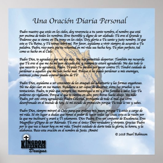 Mijn Spaans Collectie voor dagelijks gebruik 16x24 Poster (Voorkant)