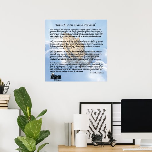 Mijn Spaans Collectie voor dagelijks gebruik 16x24 Poster (Thuiskantoor)