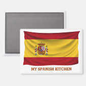 Mijn Spaanse keukenmagneet Magneet (Voorkant / Achterkant)