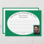 MIJN SPECIALE HERINNERING AAN JOU | Foto | Condole Kaart (Voorkant / Achterkant)