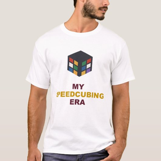 Mijn Speedcubing-tijdperk T-shirt (Voorkant)