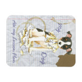 Mijn Speelgoed Fox Terrier Ate mijn Lesson Plan Magneet (Horizontaal)