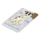 Mijn Speelgoed Fox Terrier Ate mijn Lesson Plan Magneet (Linkerzijde)