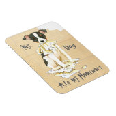 Mijn Speelgoed Fox Terrier Ate mijn thuiswerk Magneet (Rechterzijde)