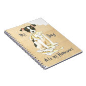 Mijn Speelgoed Fox Terrier Ate mijn thuiswerk Notitieboek (Rechterzijde)