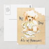 Mijn Speelgoed in mijn huiswerk Briefkaart (Voorkant / Achterkant)