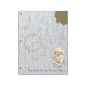 Mijn Speelgoed podium op mijn Lesson Plan Notitieblok (Linkerzijde)