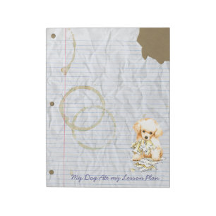 Mijn Speelgoed podium op mijn Lesson Plan Notitieblok