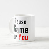 Mijn spel - ik zou mijn spel voor jullie grappige  koffiemok (Voorkant links)