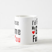 Mijn spel - ik zou mijn spel voor jullie grappige  koffiemok (Center)