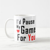 Mijn spel - ik zou mijn spel voor jullie grappige  koffiemok (Links)