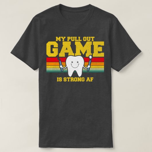 Mijn spel is sterk AF T-shirt (Design voorkant)