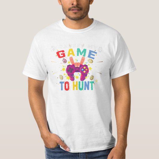 Mijn spel om op eieren te jagen Pasen T-shirt (Voorkant)