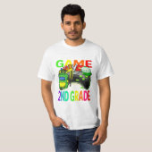Mijn spel voor 2e klas gaming t-shirt (Voorkant volledig)