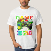 Mijn spel voor 2e klas gaming t-shirt (Voorkant)
