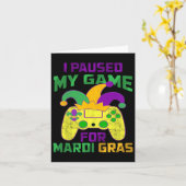 Mijn spel voor Mardi Gras controller videospel gep Kaart (Gele Bloem)
