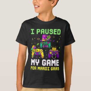 Mijn spel voor Mardi Gras videospel Mardi Gra gepa T-shirt