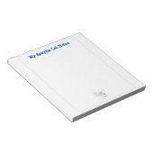 Mijn Sphynx Cat neemt nota van de verkreukschets Notitieblok (Schuin)