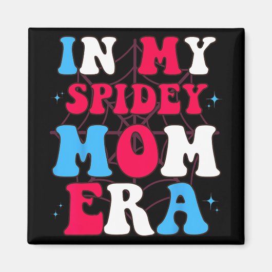 Mijn Spidey Mam Moederdag Magneet (Voorkant)