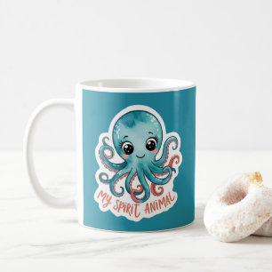 Mijn Spirit Animal Octopus Mok