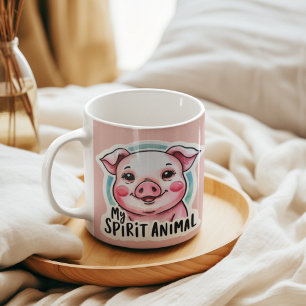 Mijn Spirit Animal Pig Mok