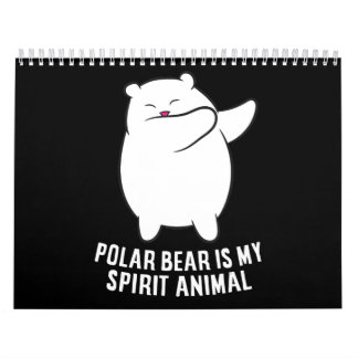 Mijn Spirit Animal Polar Beer Cute Polar Beer Kalender