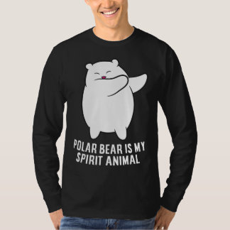 Mijn Spirit Animal Polar Beer Cute Polar Beer T-shirt