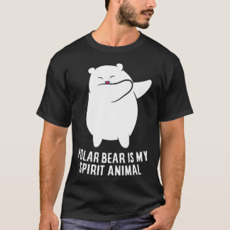 Mijn Spirit Animal Polar Beer Cute Polar Beer T-shirt