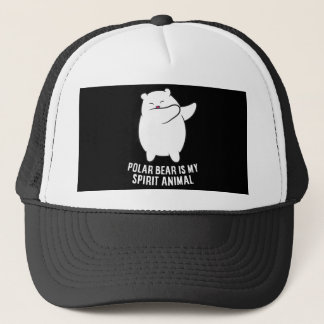Mijn Spirit Animal Polar Beer Cute Polar Beer Trucker Pet