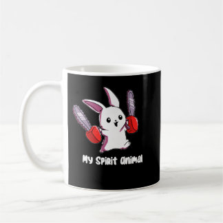 Mijn Spirit Animal Rabbit met Chainzaag Design Spi Koffiemok