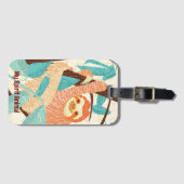 Mijn Spirit Animal Sloth Bagagelabel (Voorkant (horizontaal))