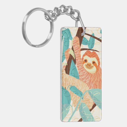 Mijn Spirit Animal Sloth Sleutelhanger (Voorkant Links)