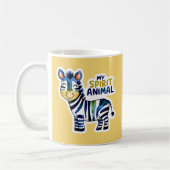 Mijn Spirit Animal Zebra Mok (Links)