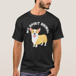 Mijn Spirituele Dier Corgi Hond Moeder En Hond Vad T-shirt