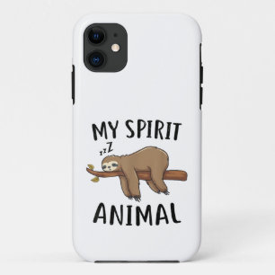Mijn Spirituele Dier Grappige Luiaard Cadeau Case-Mate iPhone Case