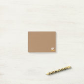 Mijn spirituele dier is een capybara Schattig & Gr Post-it® Notes (Op bureau)
